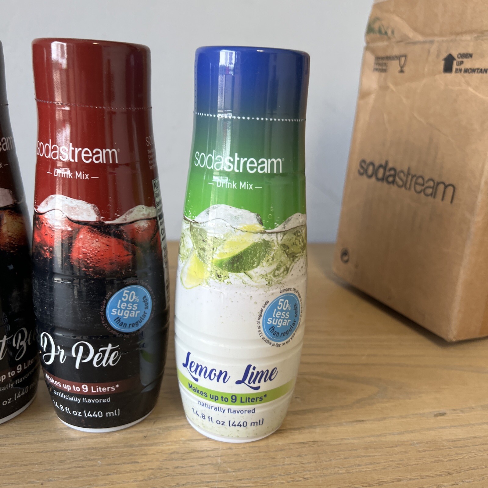 Sodastream Flavors Original Variety Pack 440ml of 14.8 Fl Oz (Pack 4