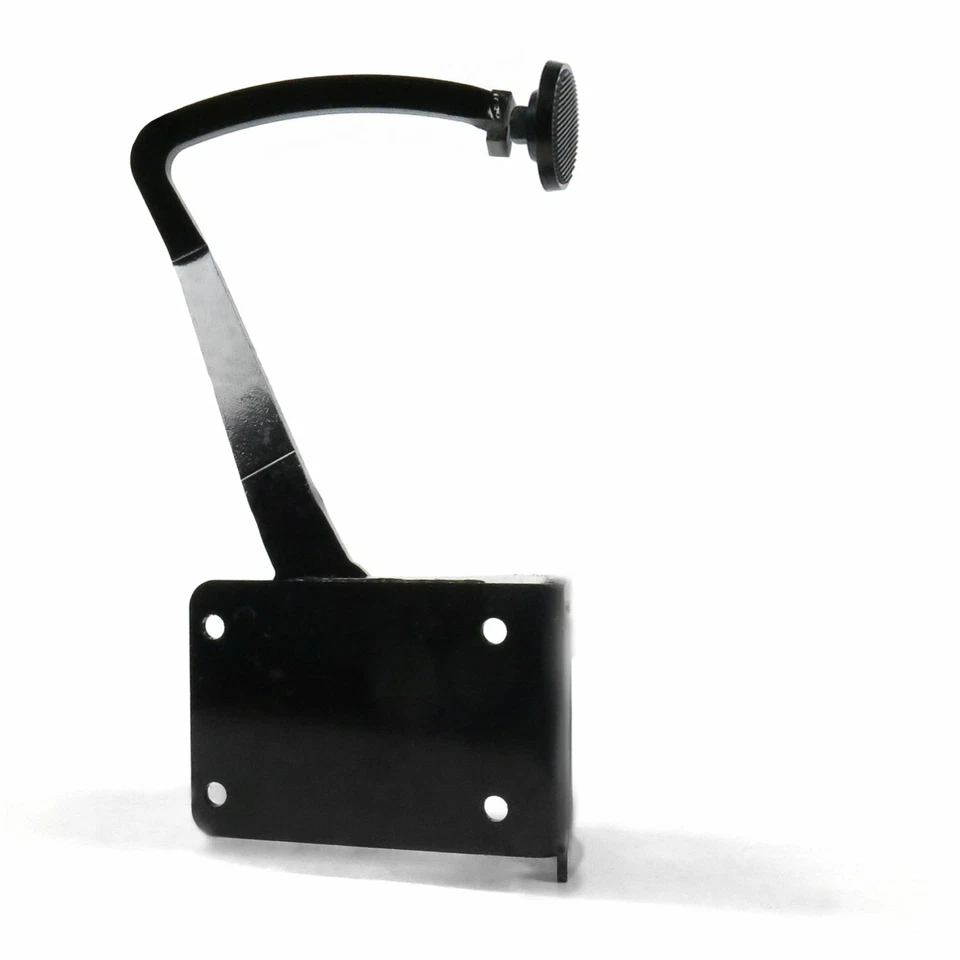 Kit de suporte de pedal de freio Chevy 40-48 com 3 polegadas preto pedal pad rat hot rods master - Imagem 2 de 4