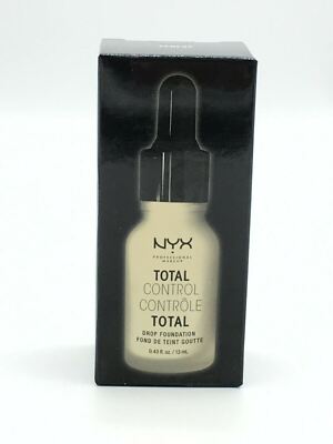 NYX Professional Total Control Drop Foundation TCDF05 Light Pink Tone .43oz NEW
