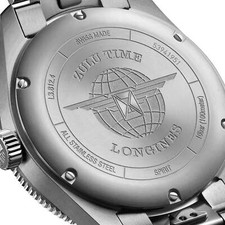 Longines Spirit Zulu Time Anthracite Dial Mens Watch 42mm L3.812.4.63.6 5