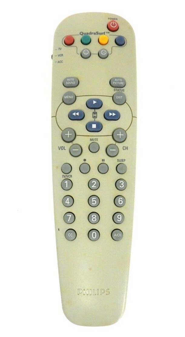 Philips RC19036001 TV Remote Replacement for 24PT633F 35R 26PW634137 30PW8420 Models-image