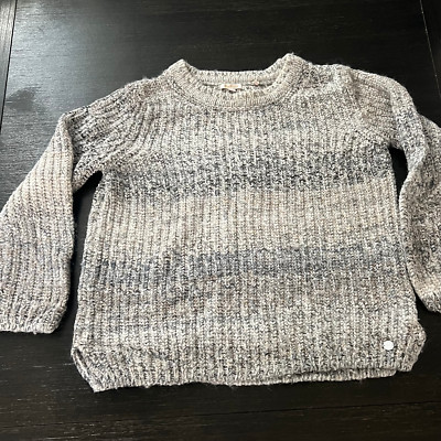 Barbour Women s Seahouse Knit Sweater   Gray Marled, Size 8 (Gently Used)