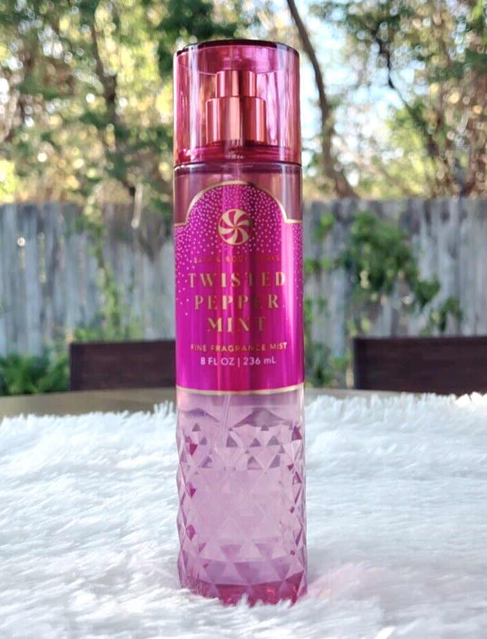 Bath Body Works Twisted Pepper Mint Fine Fragrance Mist FL OZ 236 mL