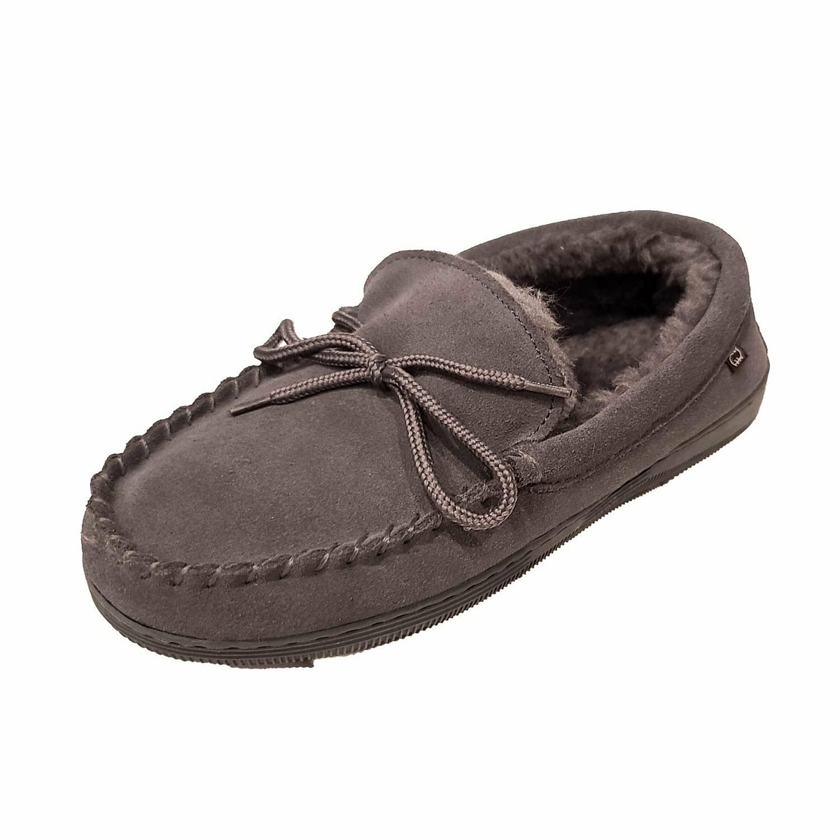 Lamo Women's Classic Moccasin Slipper Charcoal
