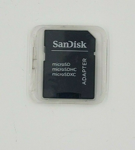 Three Sandisk Micro SD Card Adapter Micro SD to SD - HARD CASE - Picture 2 of 9