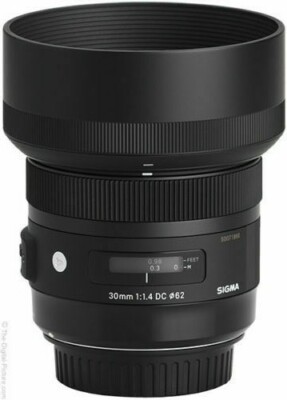 Sigma 30mm F1.4 DC HSM Art Lens in Nikon AF Fit (UK Stock) Ex