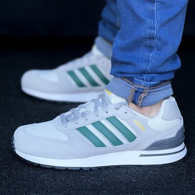 Adidas Run 80s Men's Running Shoe Grey Athletic Sneakers