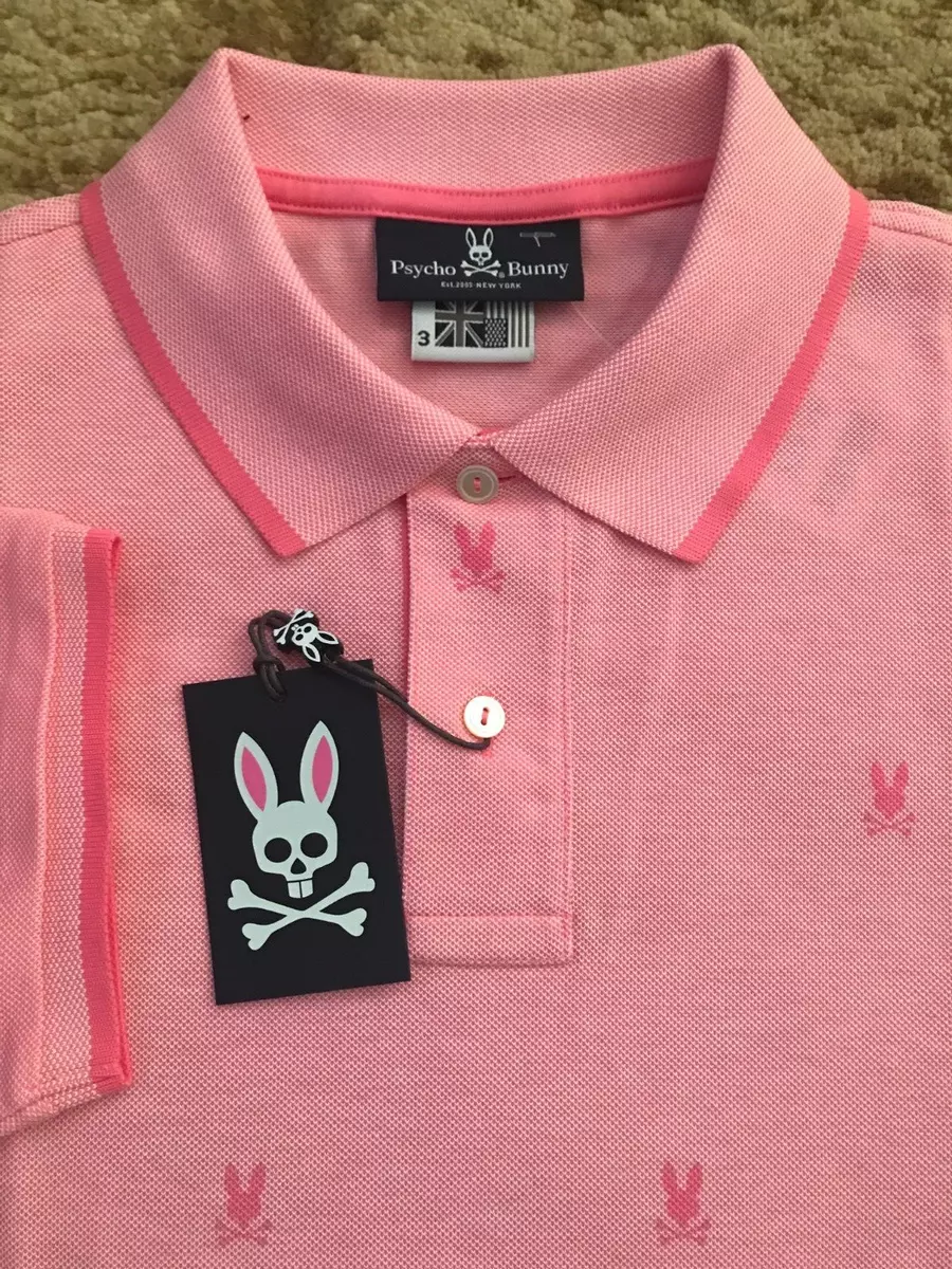 Psycho bunny hotsell pink polo