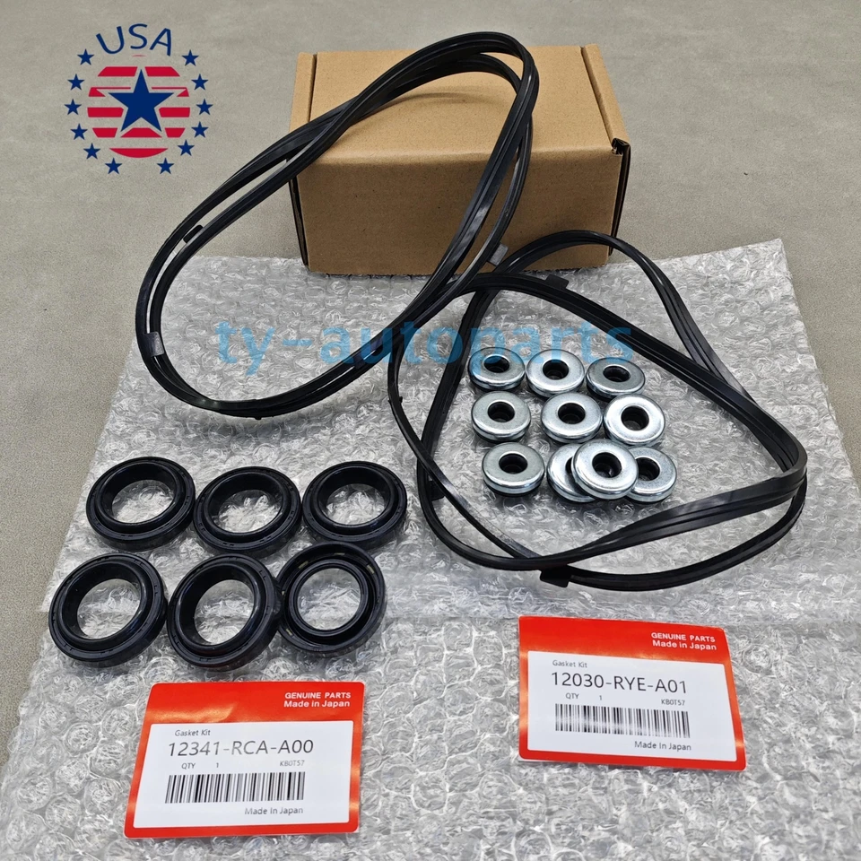 New Engine Valve Cover Gasket Set For Honda Odyssey 2005-2010 3.5L V6 VTEC USA Foto 3 de 4