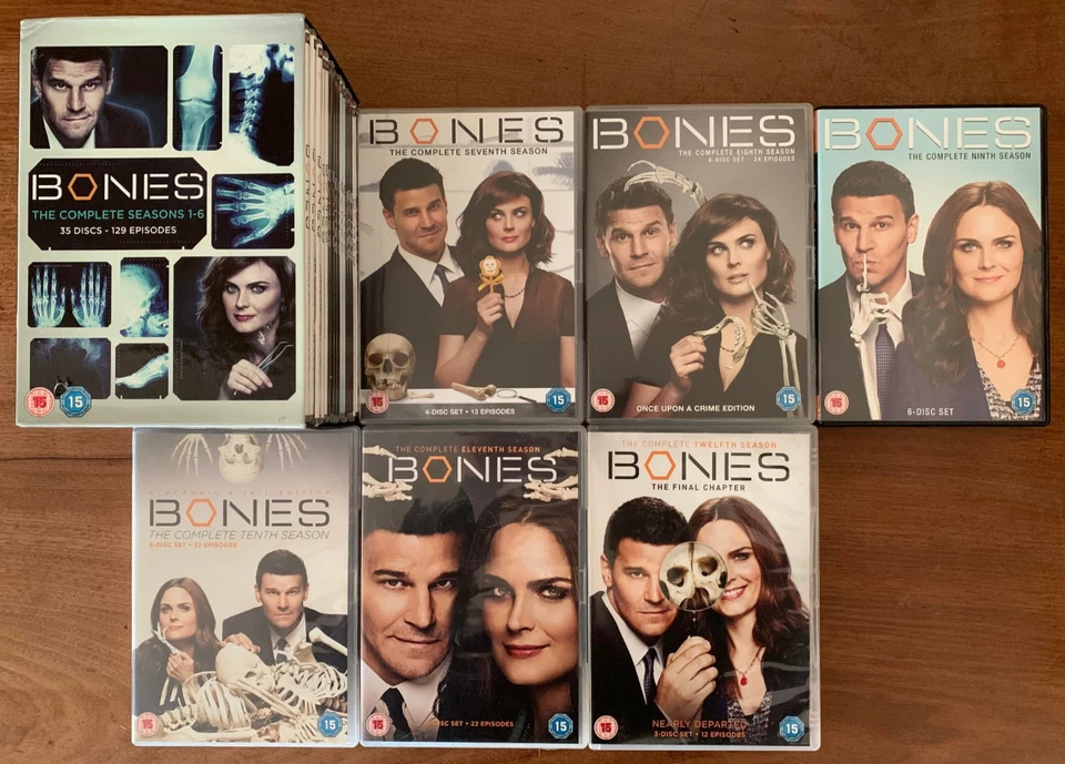 Bones The Complete Series 1-12 DVD Box Set - Image 3 of 4