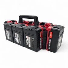 8-Slot Battery Caddy Holder Organizer Compatible with Porter Cable 20V