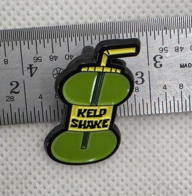 spongebob kelp shake enamel pin