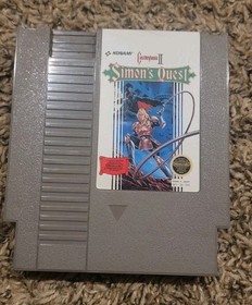 Castlevania 2 Simons Quest: Nintendo NES: Cartucho de juego: Probado