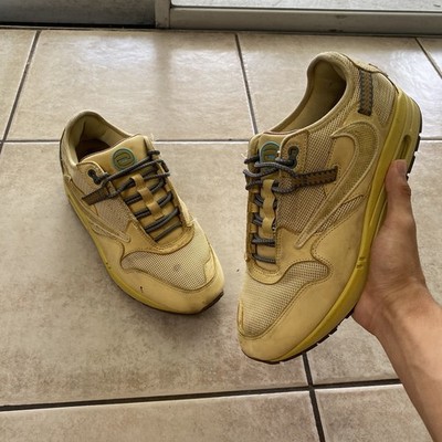 Travis Scott Nike Air Max 1 Saturn Gold Cactus Jack DO9392-700 Size 11.5