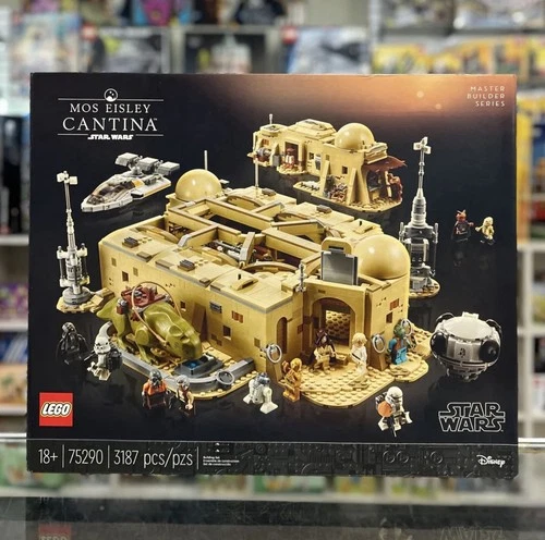 LEGO Star Wars Mos Eisley Cantina 75290 Master Builder Series 3187 Pieces Set