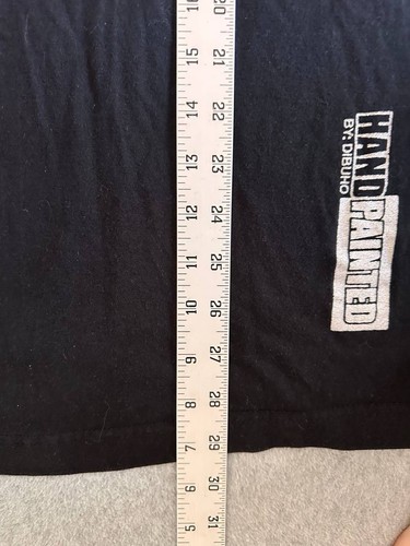 Camicia Dibuho Filippine taglia 3XL UOMO NERA dipinta a mano camicia aquila - Foto 5 di 5