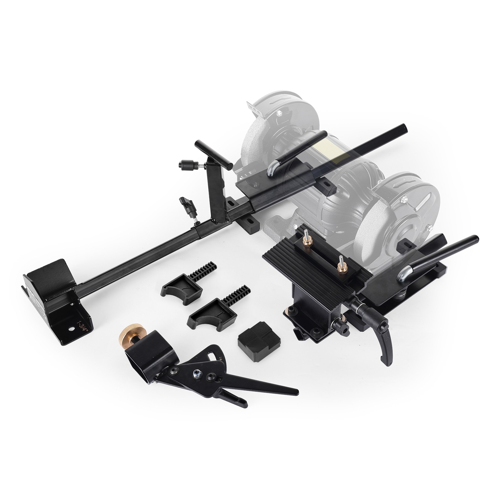 Gabarit d'affûtage multi-meulage VEVOR accessoire meuleuse d'établi 152 mm guide acier