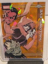 2026 Topps Chrome Marvel Sapphire Hallows' Eve #122 Orange /25