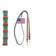 Martin Saddlery Horse Harness Barrel Rein