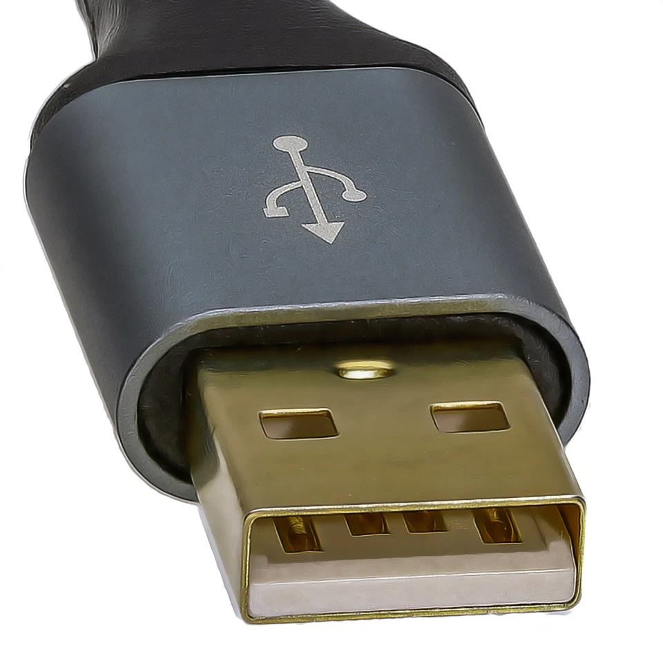 PRO Metal USB 2.0 24AWG High Speed Cable EXTENSION Lead A Plug to Socket 1m/2/5m - Image 3 of 4