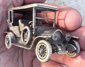ROLLS ROYCE 1906 .800 SILVER Uno-A-ERRE Jeweler Made Italy MINI CAR, 132 Grams