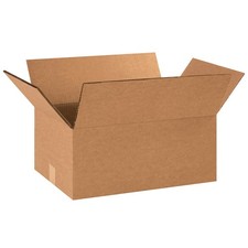 18" x 12" x 8" Heavy-Duty Double Wall Cardboard Corrugated Boxes Lot of 15