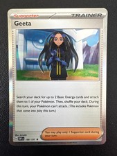 Geeta - 188/197 - Holo Rare Obsidian Flames - Pokemon - NM