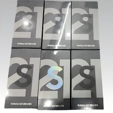 NEW Samsung Galaxy S21 Ultra 5G SM-G998U 128GB 256GB CDMA + GSM Fully Unlocked