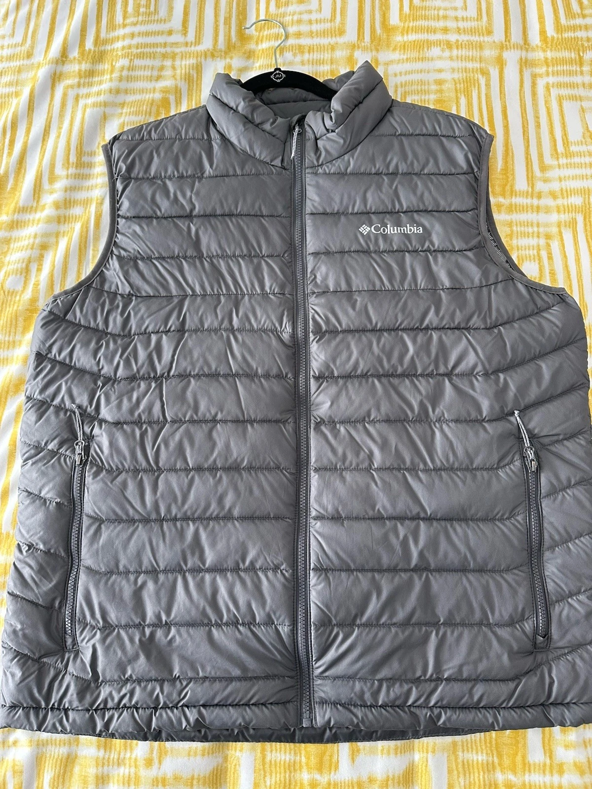 Columbia Turbodown Vest Omni-Heat Reflective Insulated 650TD Down Puffer Size XL