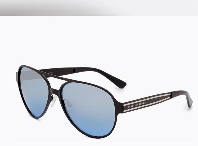 Designer Sunglasses Black Carolina Lemke for Women for sale  display picture 1