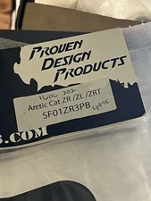 SF-ZR3PB Proven Design Products Snow Flap Arctic Cat 