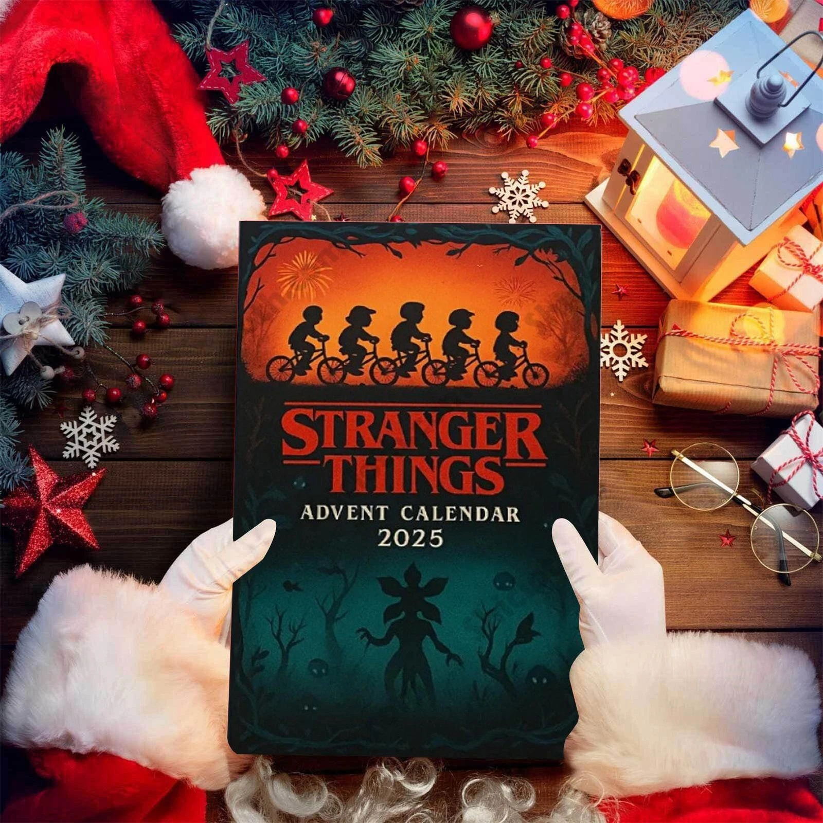 Dungeons & Dragons: Stranger Things: Christmas Tree Acrylic 2D Advent Calendar
