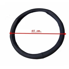 # Eco Leather Steering Wheel Cover 45cm 17.7" for MAN TGX TGA TGL TGS TGM TGE