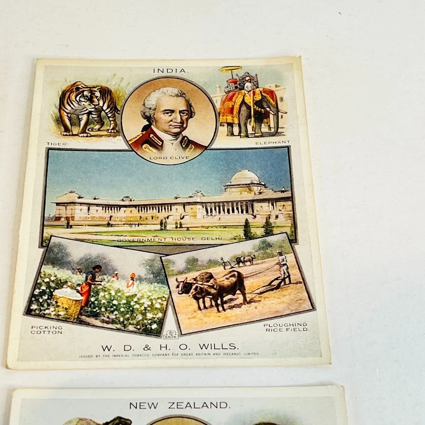Wills The British Empire Cigarette Cards (Large) 6x Bundle c1930 Good Cond. - Image 4 of 4