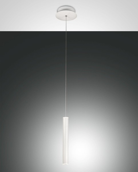 LED Pendelleuchte Esszimmer Weiß Ø3,8 Cm 720 Lm 3000 K Rund HäNgelampe KüChe-image