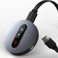 Wireless HDMI Display Dongle Adapter - Miracast with AirPlay Silver