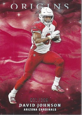 2019 Panini Origins Red #6 David Johnson /299 - FB