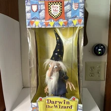 Wizard Marionette 1999 Darwin The Wizard Marionette Puppet Bozart Toys NIB Oates