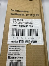 Queen Mosquito Net  WMT-075566  7 ft x 5.5 ft