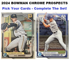 2024 Bowman Chrome Prospects Baseball - Pick Your Cards / Complete The Set!