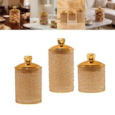 Tarro de almacenamiento de alimentos con tapa contenedor de almacenamiento de alimentos para aperitivos de azúcar nueces