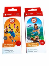 Danny Go Adventure Beats  Dance Party--Bulk 4 Pack Tonies For All Tonie Boxes
