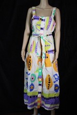 Zara graphic belted dress, size medium