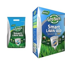 Gro-Sure Aqua Gel Coated Smart Grass Lawn Seed, 80 m2, 3.2 kg, Blue,Green &...  20.31 per kilo