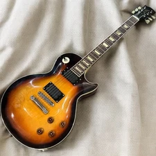 Unknown Maker Single-Cut Electric Guitar Mahogany Neck Rosewood Fretboard Good