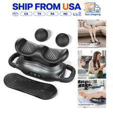 Deep Tissue Electric Massager with 3 Heads 3 Modes Muscle Relief Tool Body Relax