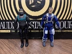 Vintage GI Joe Action Figure Lot Sky Patrol Skydive Low-Light 90s