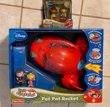 Little Einsteins Pat Pat Rocket w Figures Leo Quincy June Annie NEW IN BOX RARE