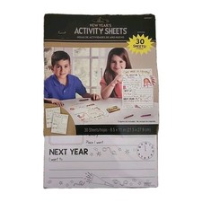 New Year's Activity Sheet Class Size Set All About Me 30 Sheets