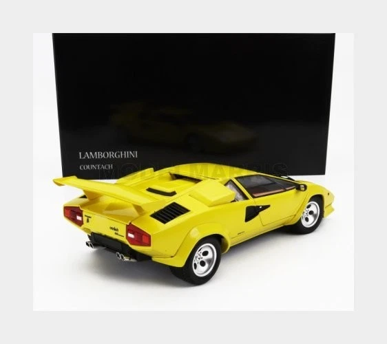 Kyosho 08320Y Lamborghini - Countach LP5000 Quattrovalvole 1982 - Amarelo - 1/18 - Imagem 2 de 2